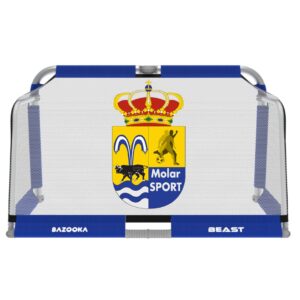 Bazookagoal Beast Personalizada con escudos de futbol de tu club o academia, solo en miniporterias.es
